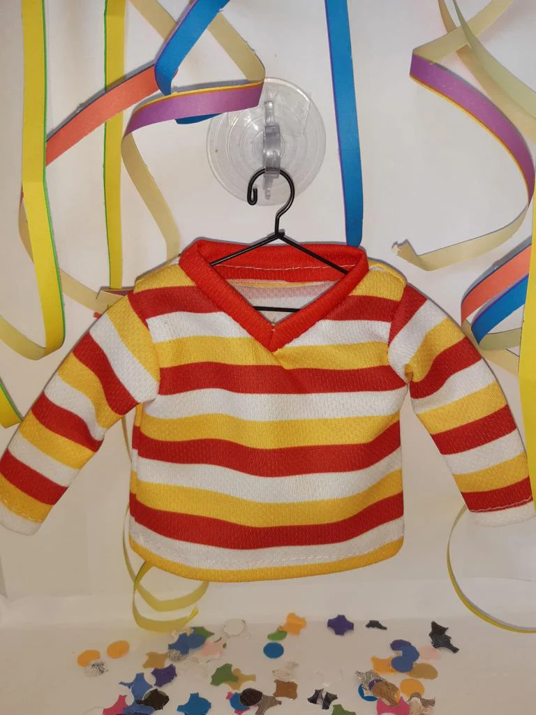 Oeteldonk Biershirt aan auto hangertje - Afbeelding 2